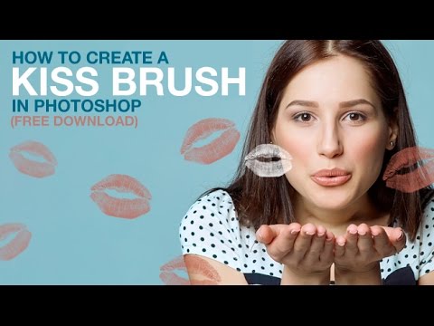 How to Turn a Real Lipstick Kiss Into a Custom Photoshop Brush (Step-by-Step)