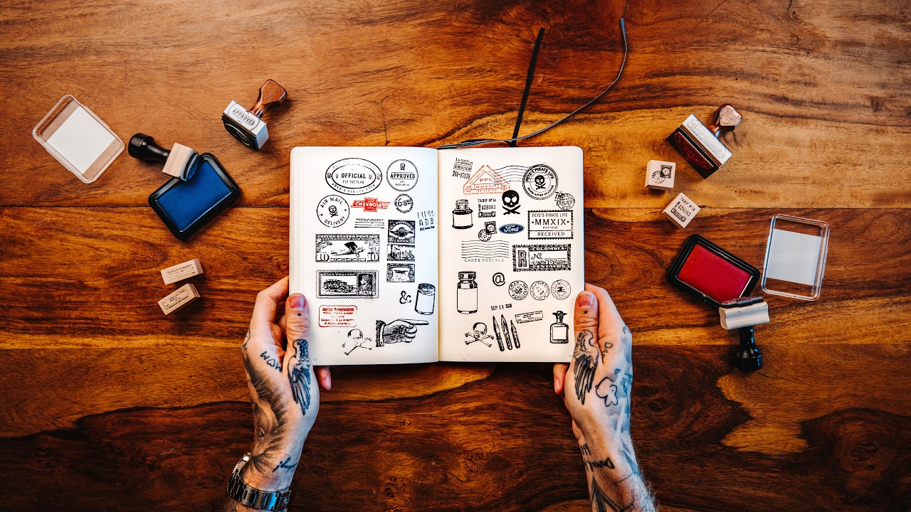 Stamps, Ink Pads, and the Analog Habit That's Making My Journaling Actually Stick