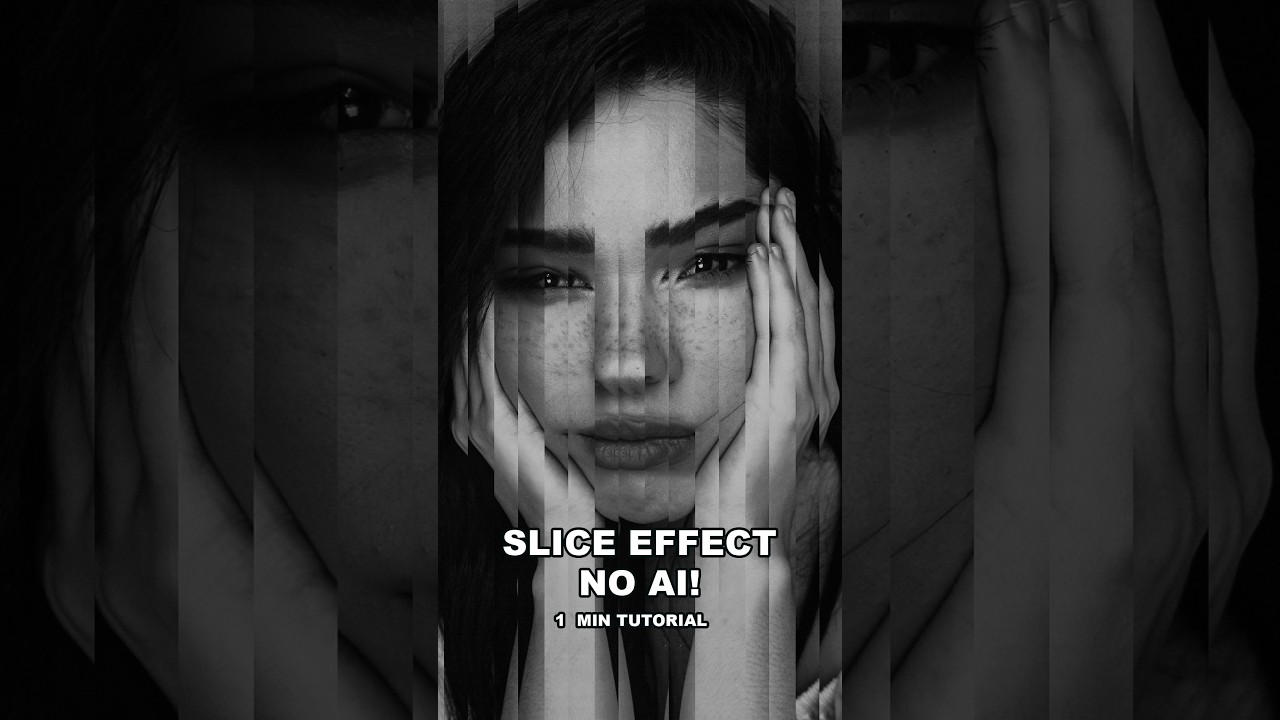 The Photoshop Slice Effect That Takes 5 Minutes and Looks Like It Took All Day