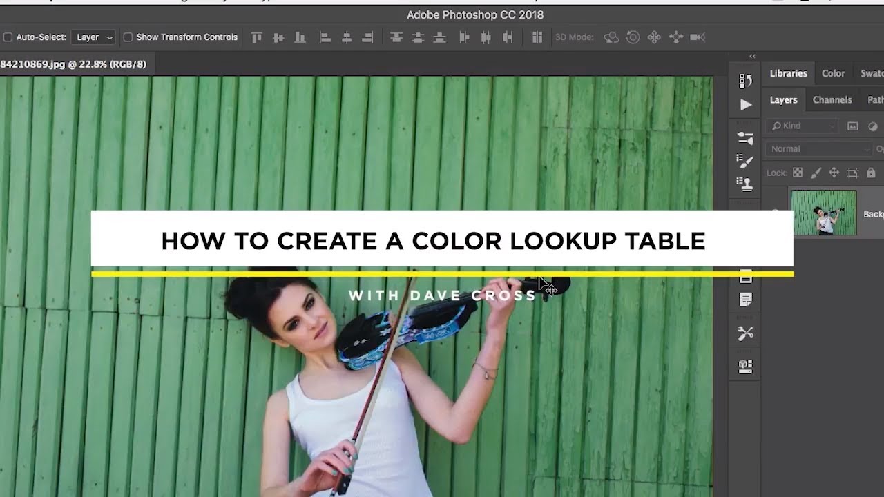 Turn Any Multi-Layer Photoshop Look Into a One-Click Preset Using Color Lookup Tables