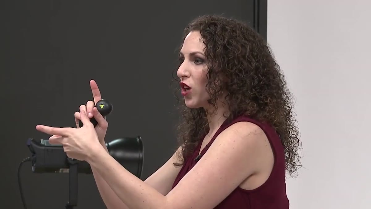 Instructor cautioning against stopping a moment to fix a pose