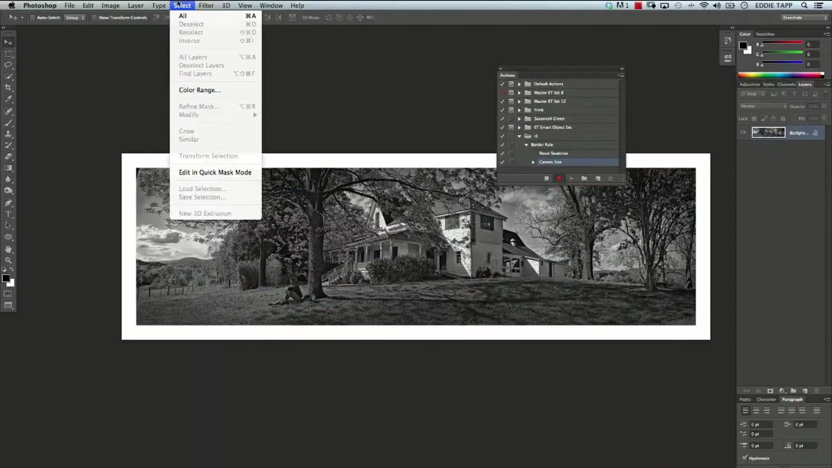 Edit Stroke dialog showing 3px black centered stroke