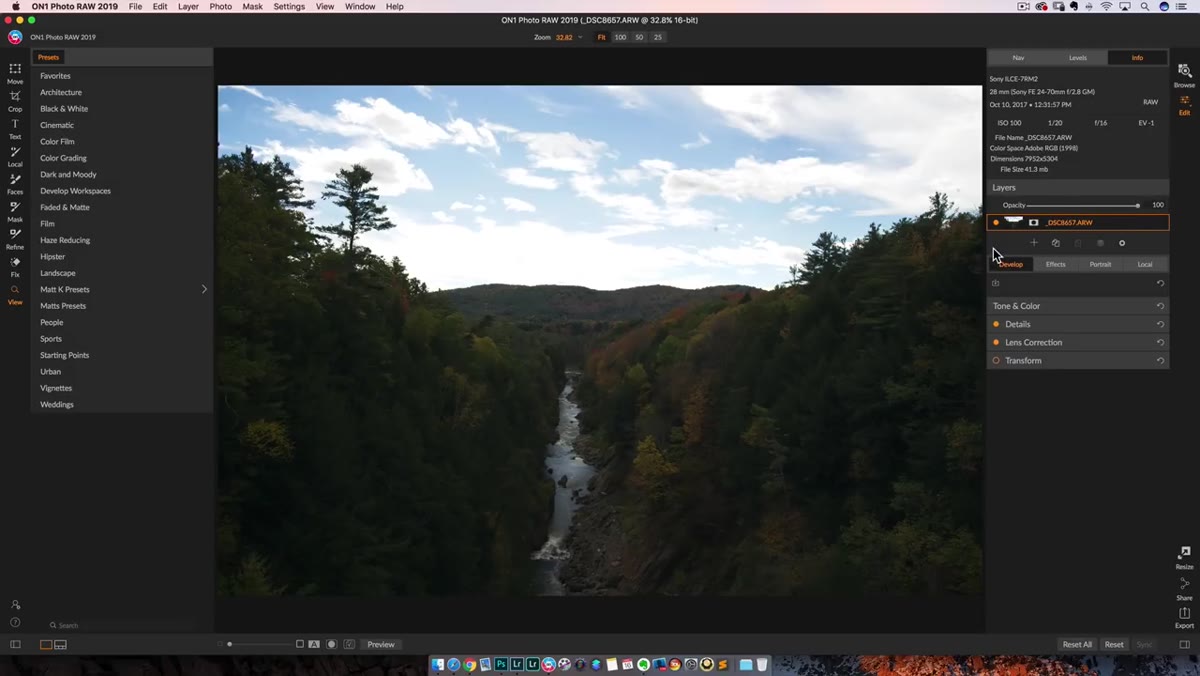Layers panel mentioned as a major workflow change in ON1 2019