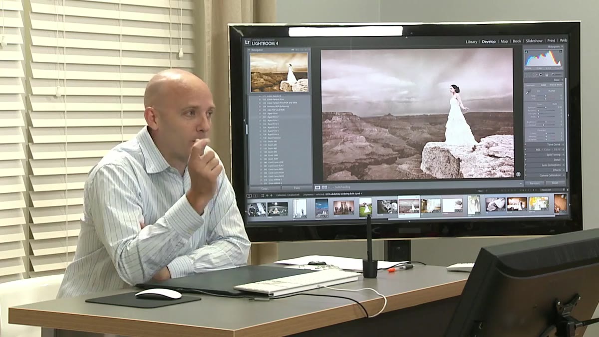 Platt explaining documentary-style shooting and hedging your bets