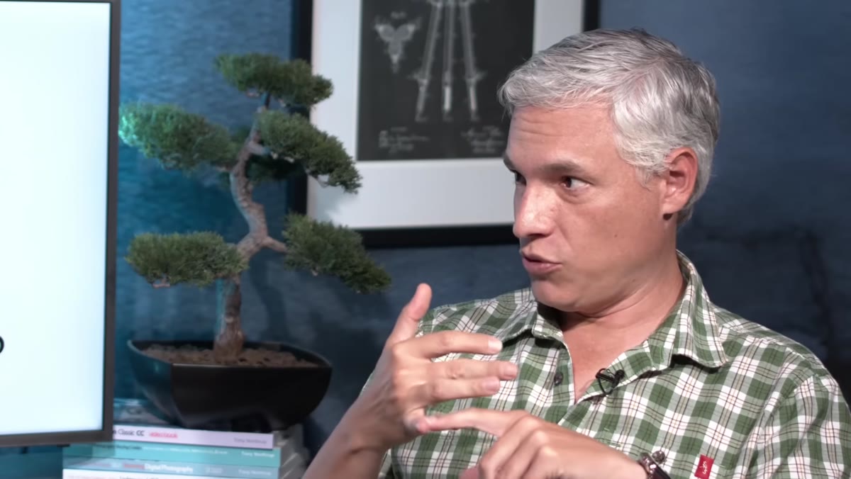 Tony listing accepted fair use categories on screen