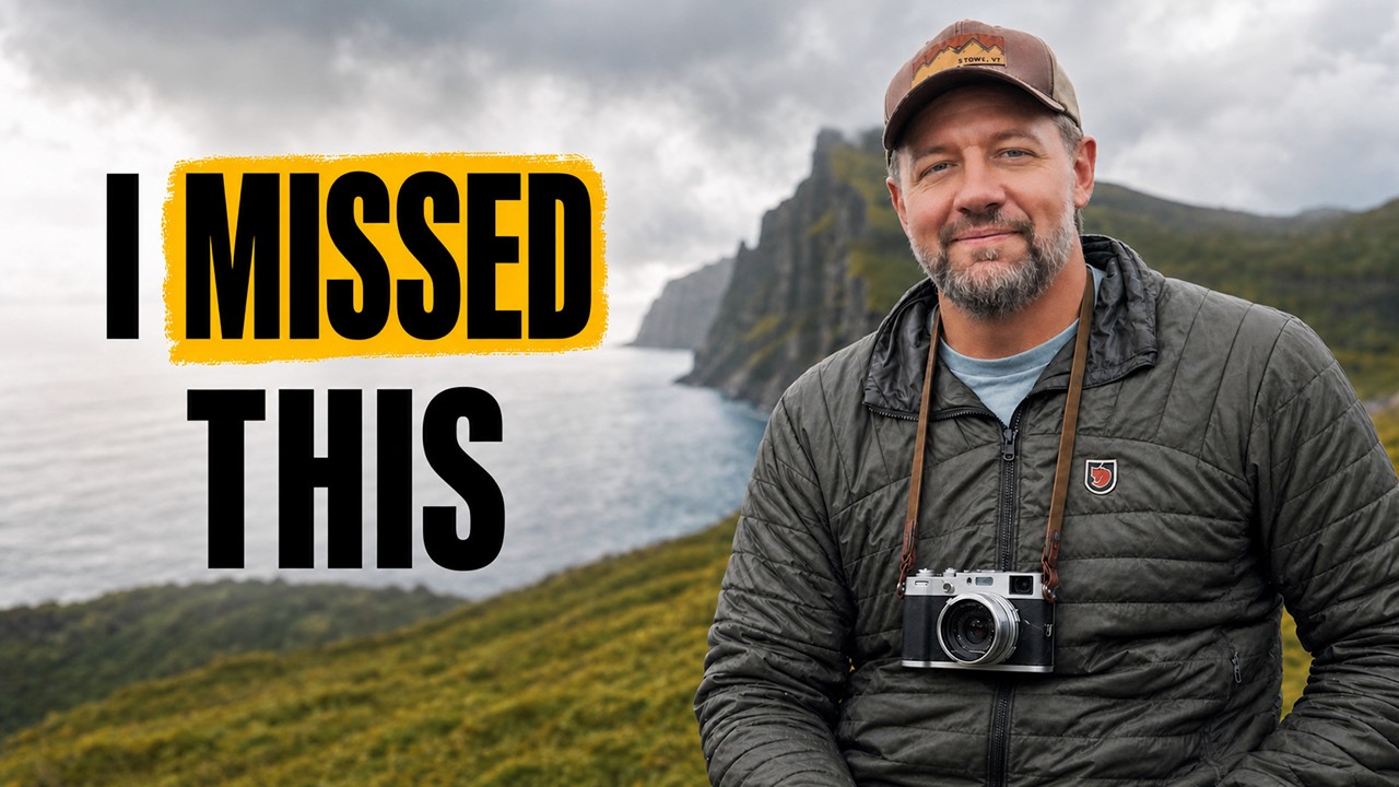 When the Wrong Camera Teaches You the Right Workflow Lesson