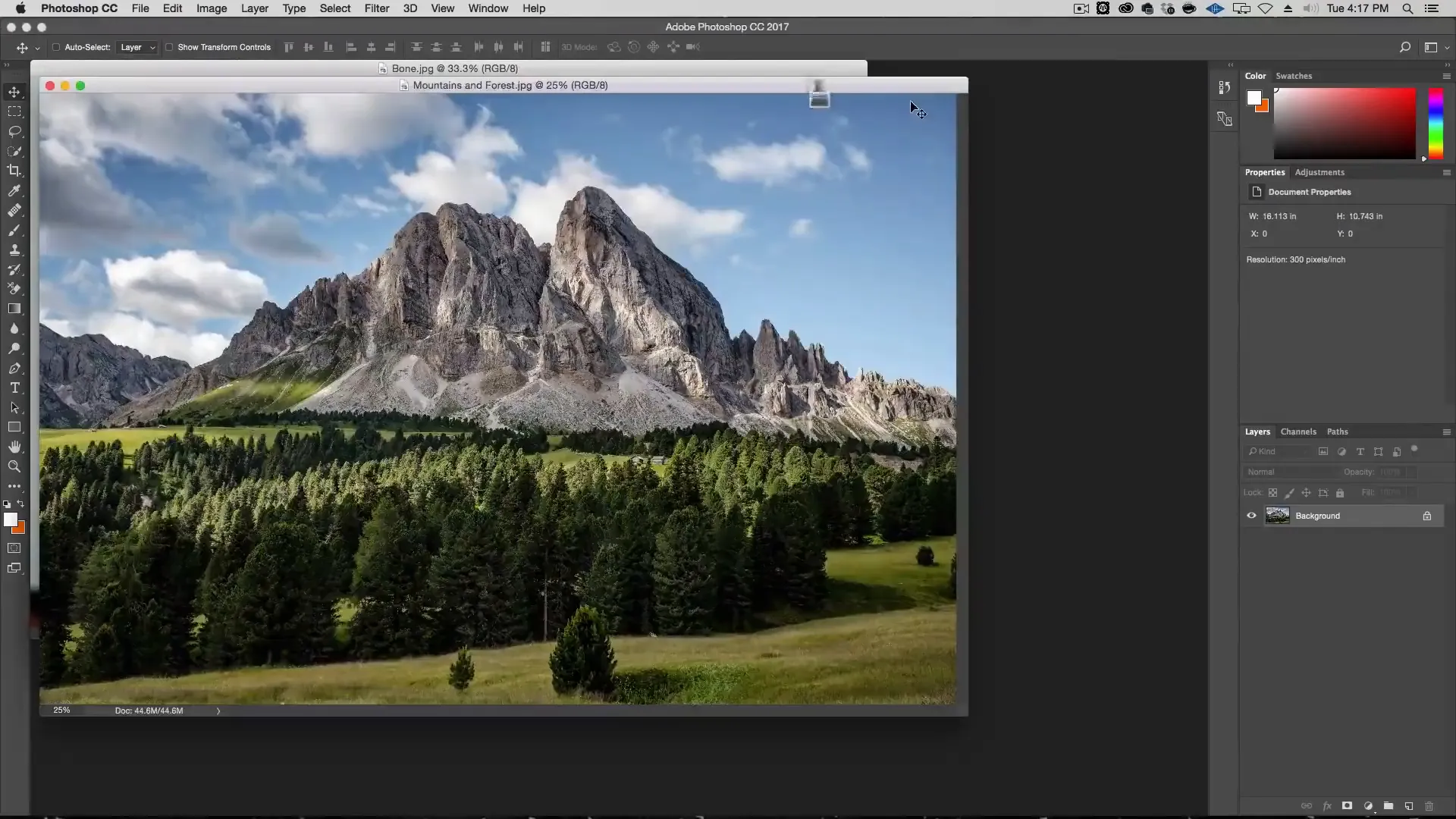 mountain image for a double exposure photoshop